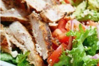 Balsamic Chicken and Greens Salad