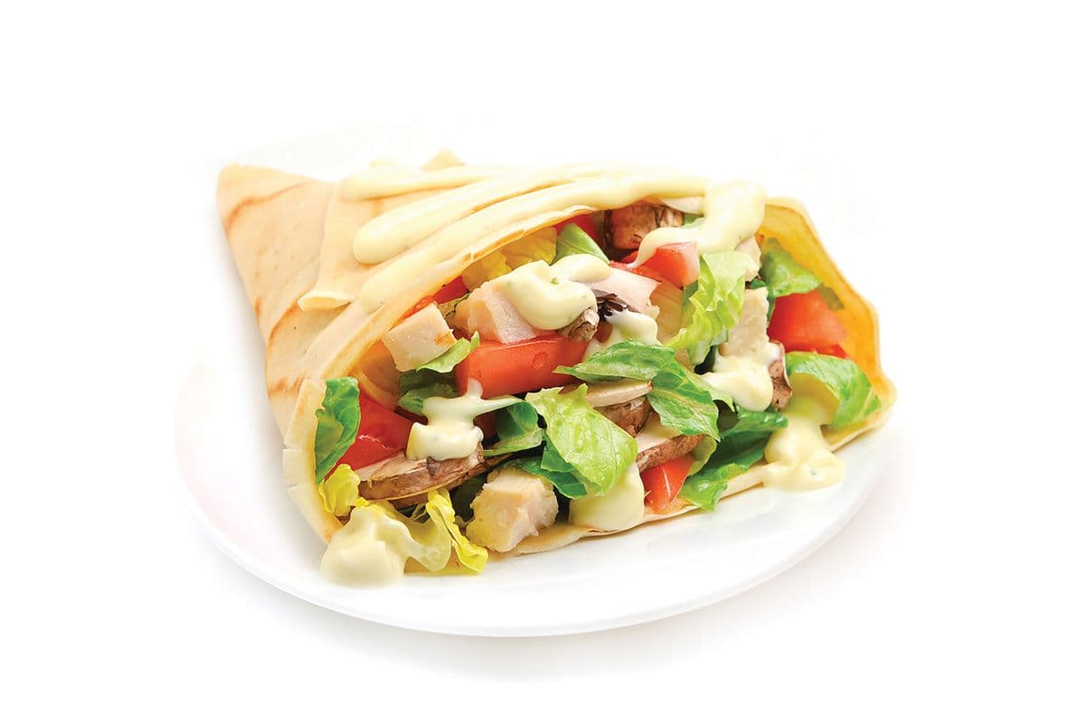Chicken Caesar Crepe