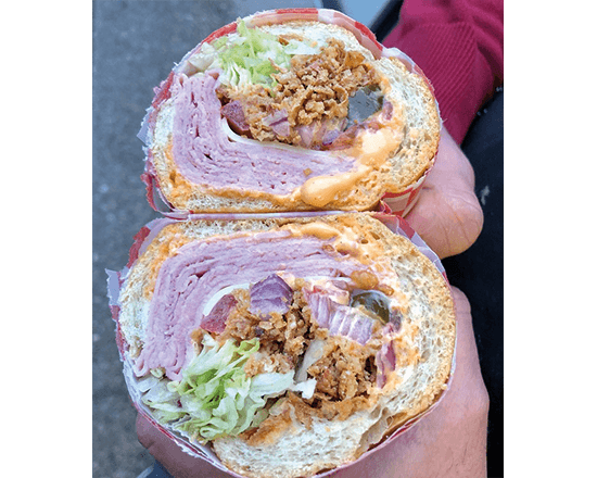 Spicy Ham Cold Cut Sandwich