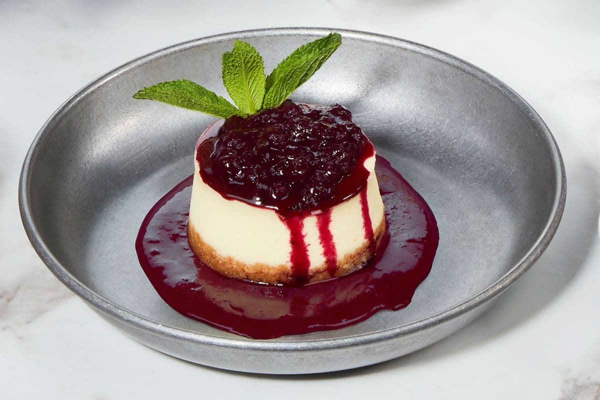 Blueberry Cheesecake / Gâteau au fromage aux bluets