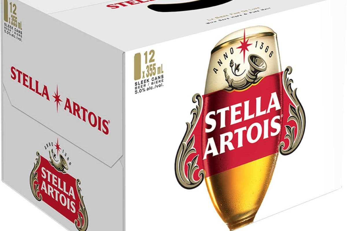 Stella Artois (12 x 355 ml Cans)