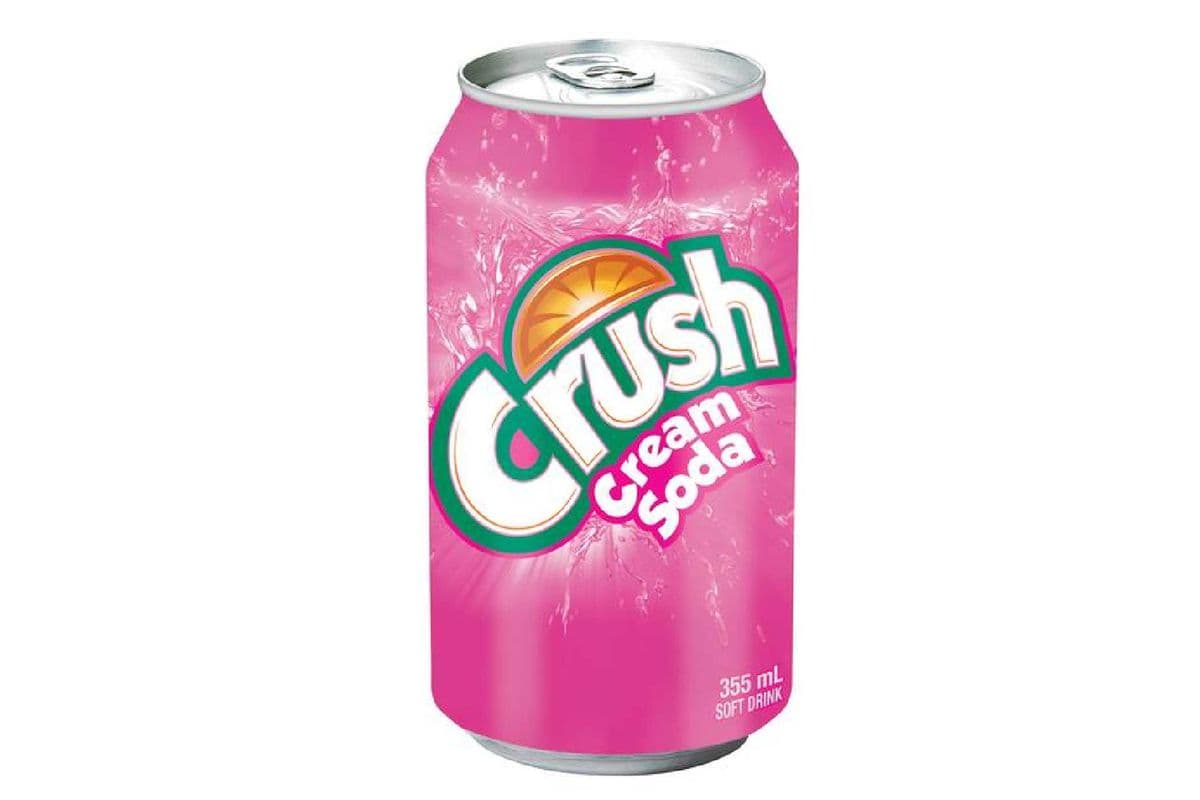 Crush Cream Soda Can (355 mL) (355 mL)