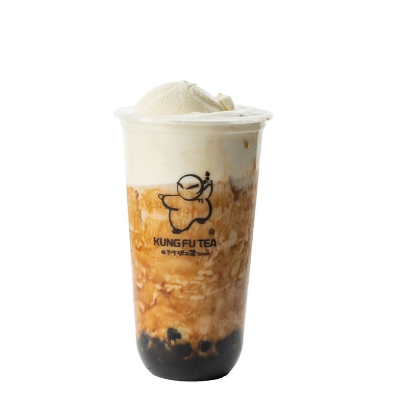 Pearl Cheese Milk with Ice cream