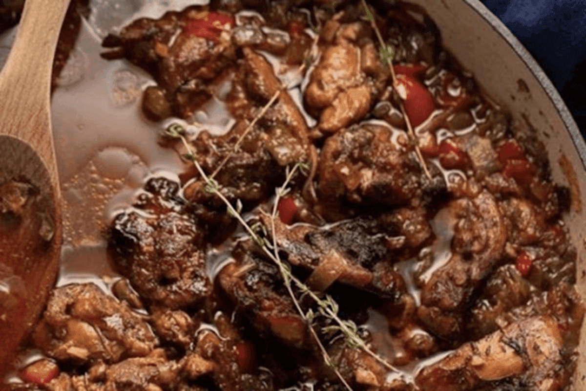 Brown Stew Chicken