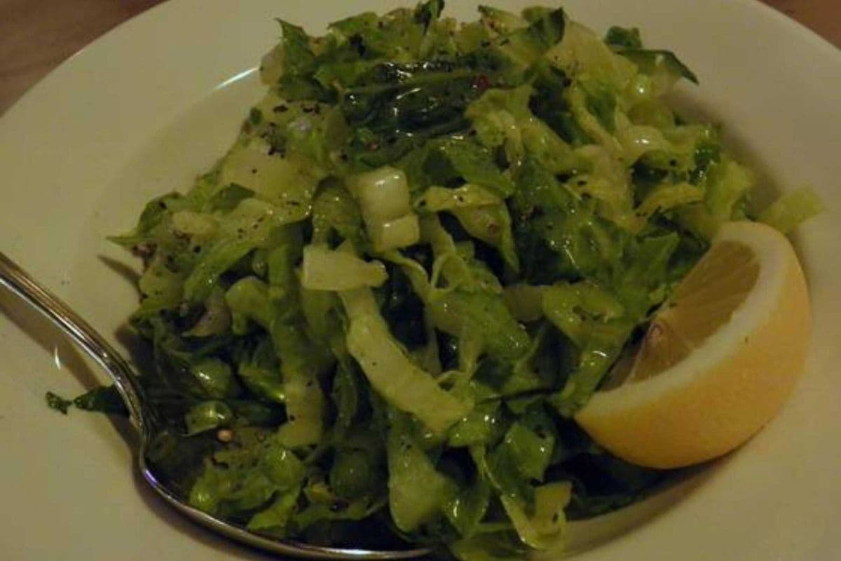 Mini psilokomeni salad