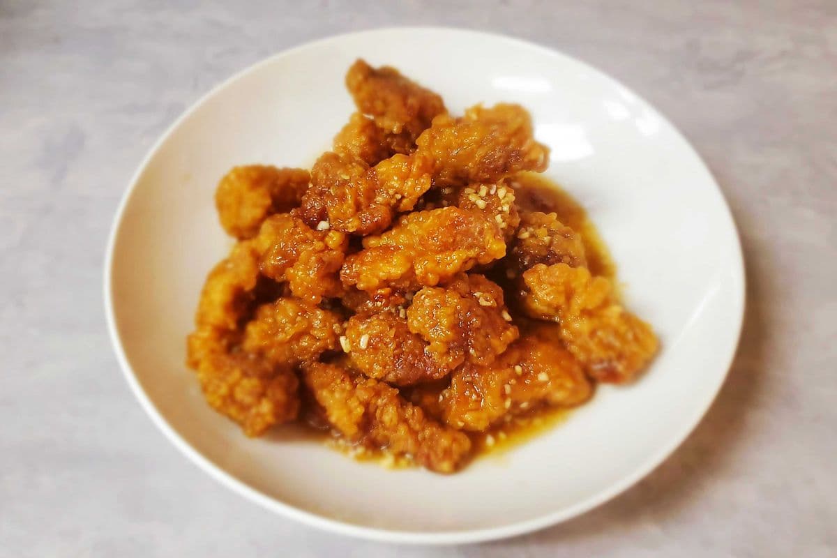 Honey Garlic Boneless Pork