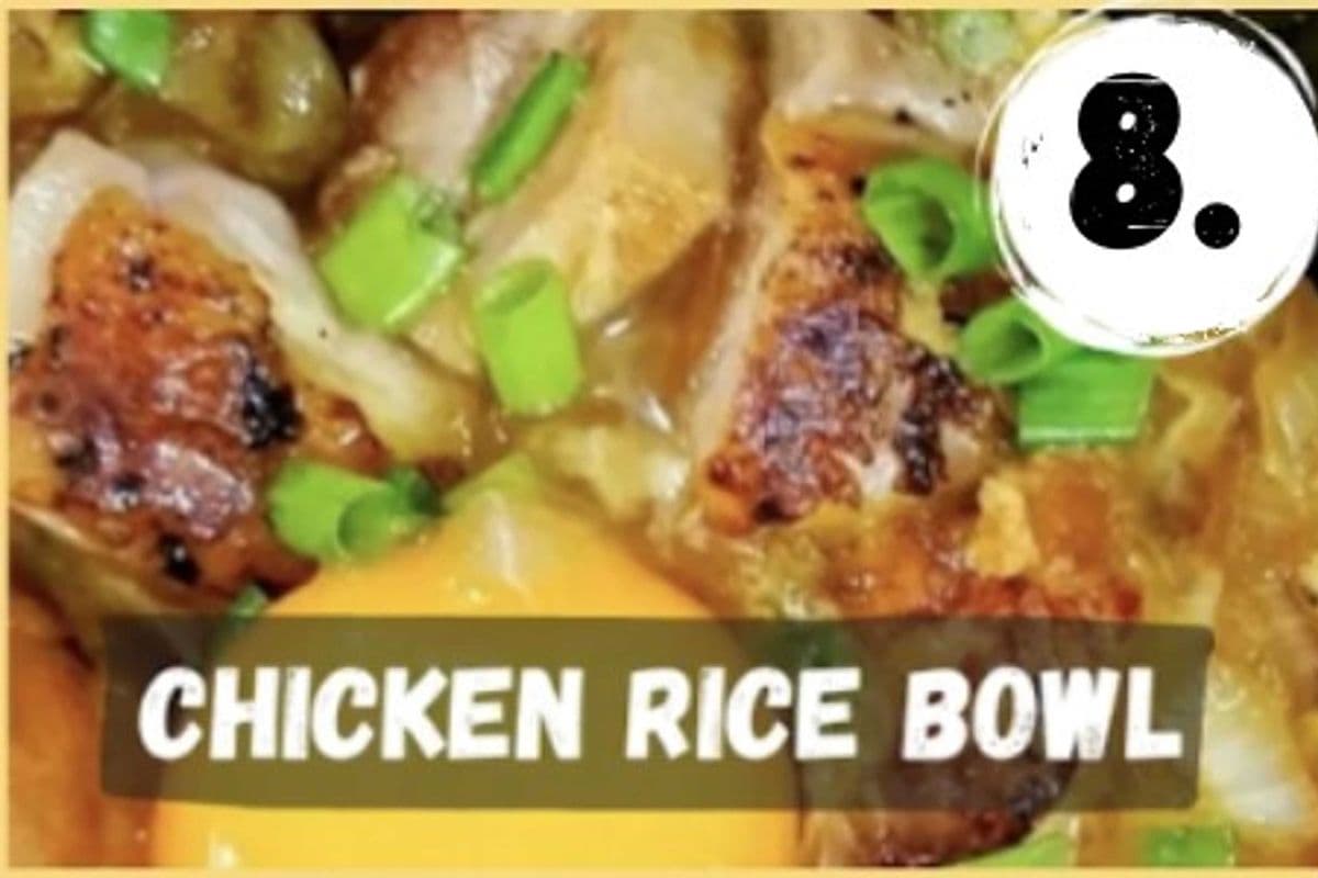 Oyakodon Chicken Rice Bowl