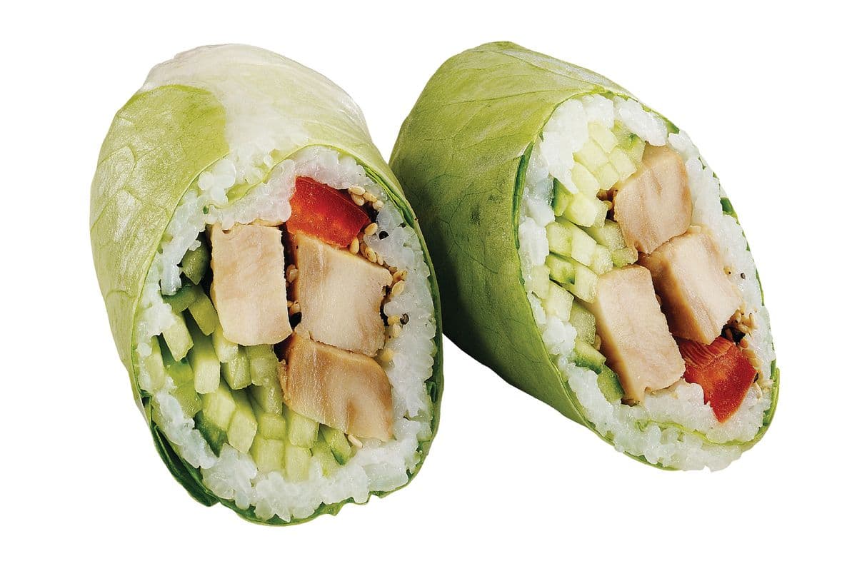 Chicken Spring Maki (2 pcs)