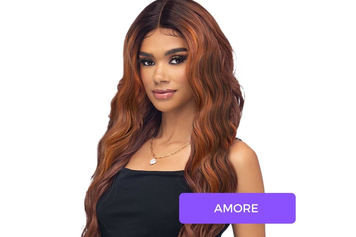 Vivica Fox Synthetic Hair Natural Baby Lace Wig - AMORE (CHAILATTE)