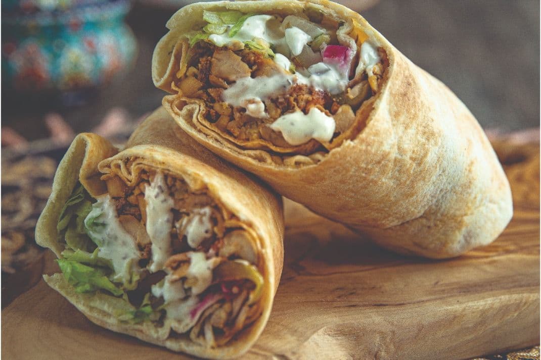 Chicken Shawarma Wrap Regular