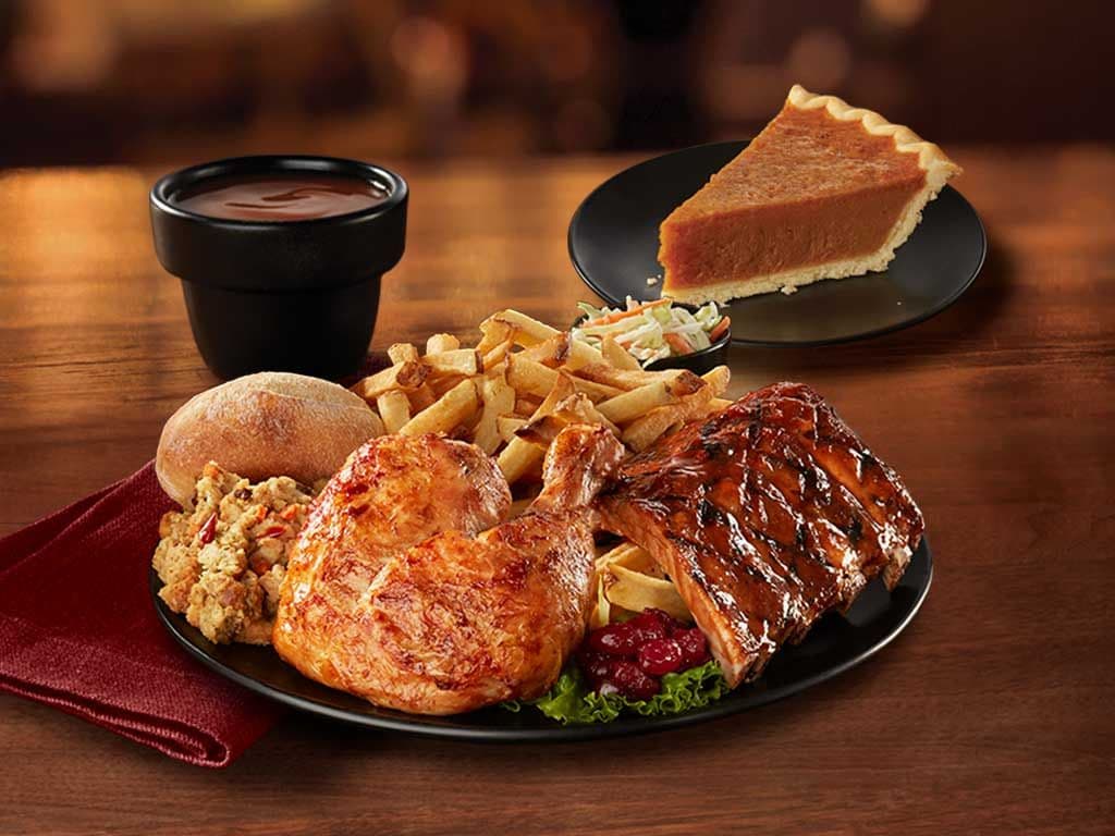 Thanksgiving Chicken & Third Rack Combo