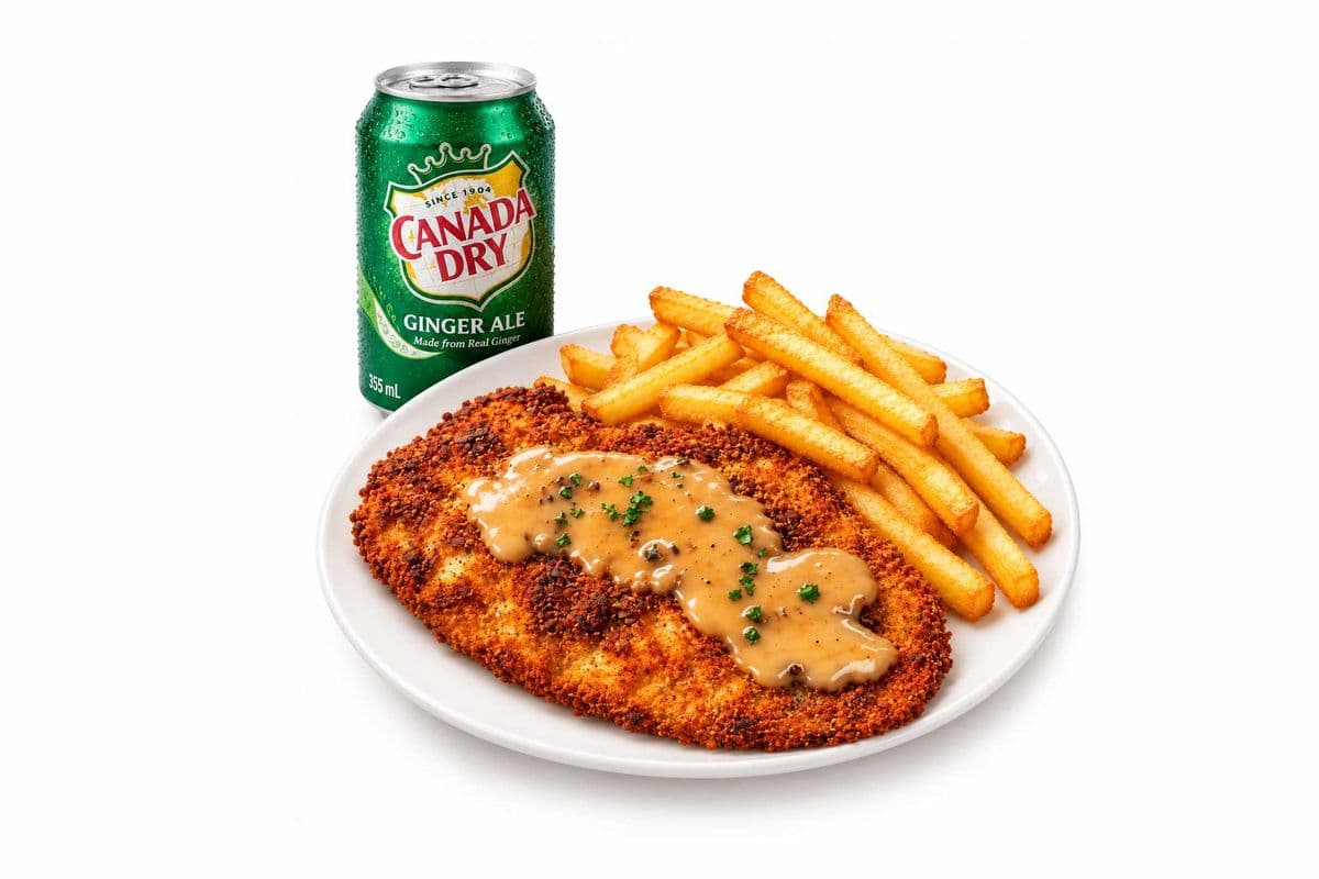 Schnitzel — With Gravy Combo