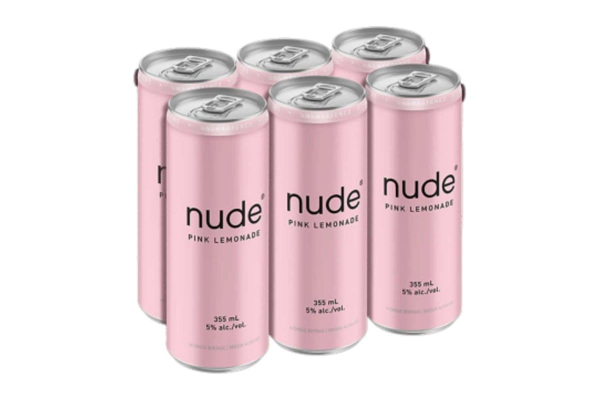 Nude Pink lemonade (6 Cans) (1 x 6X355ML)