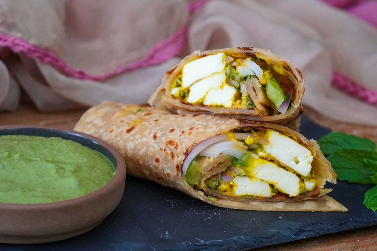 Paneer Tikka Wrap
