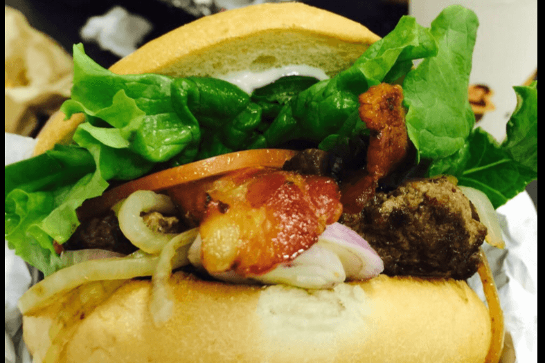 Single Bacon Burger