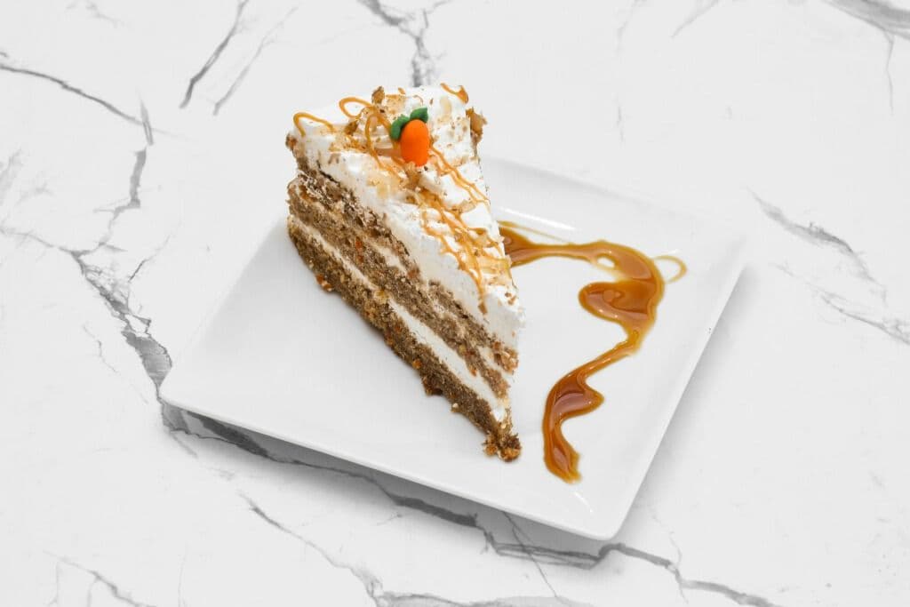 Carrot Cake Slice