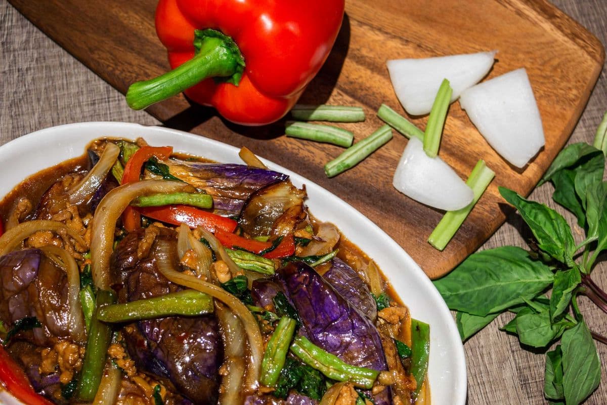 FR3 . Eggplant and Minced Chicken