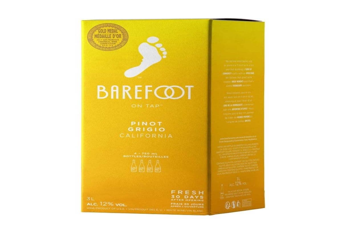 Barefoot Pinot Grigio (1 x 3000ml)