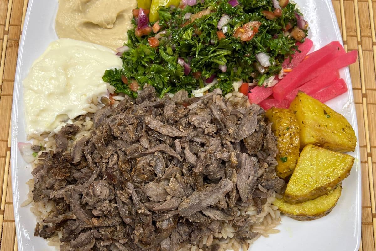 Beef Shawarma Plate