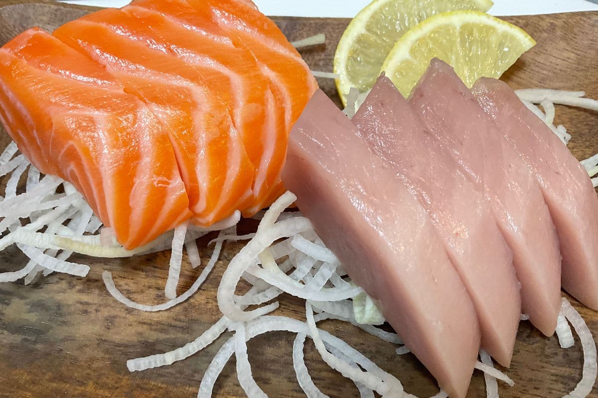 Salmon Tuna sasimi