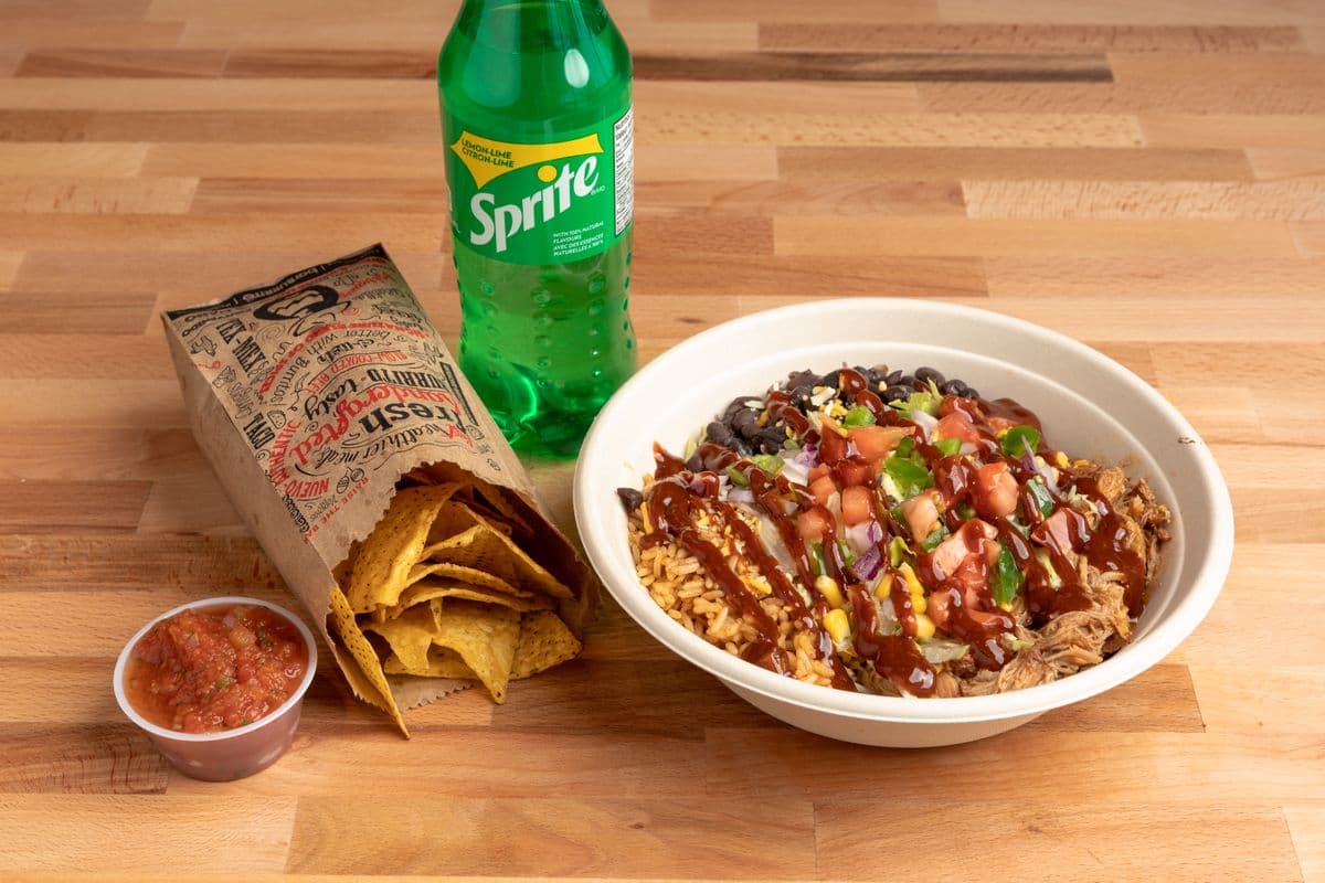 Pulled Pork Bowl Combo