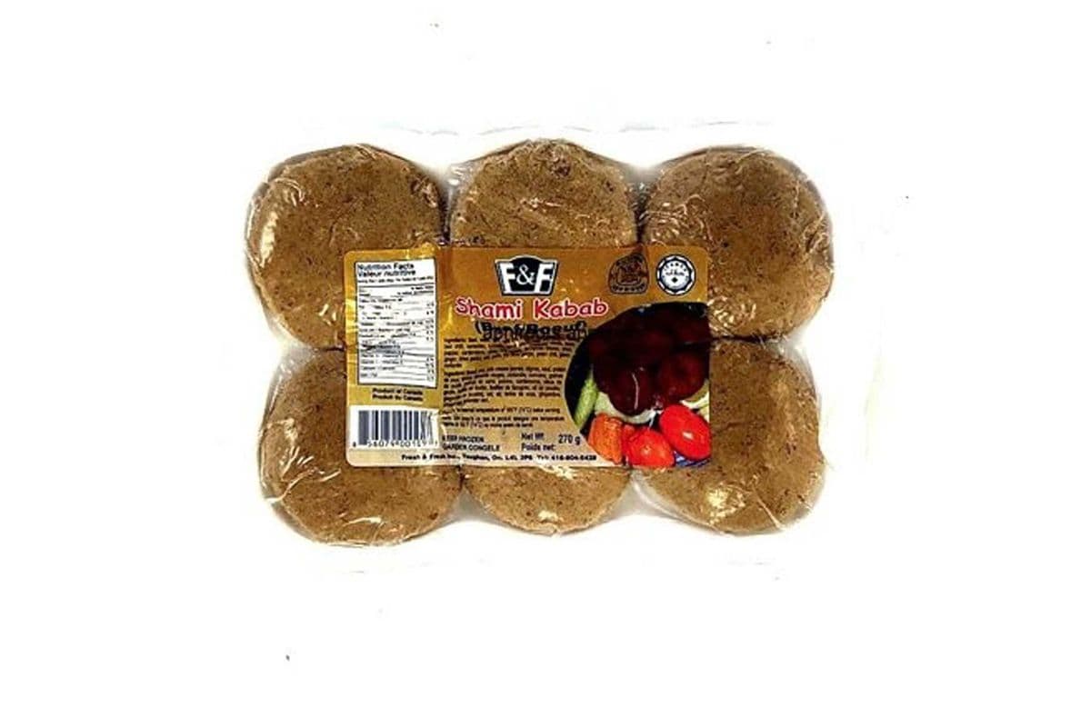F&F Shami Kabab Beef (270 g) (6 ct)
