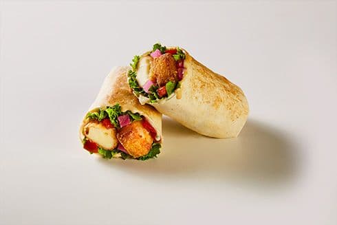 Halloumi Shawarma Wrap