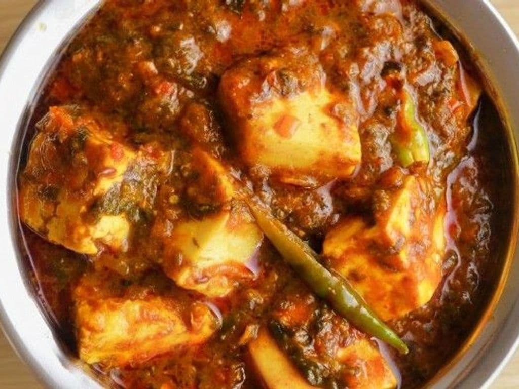 Gongura Paneer Curry