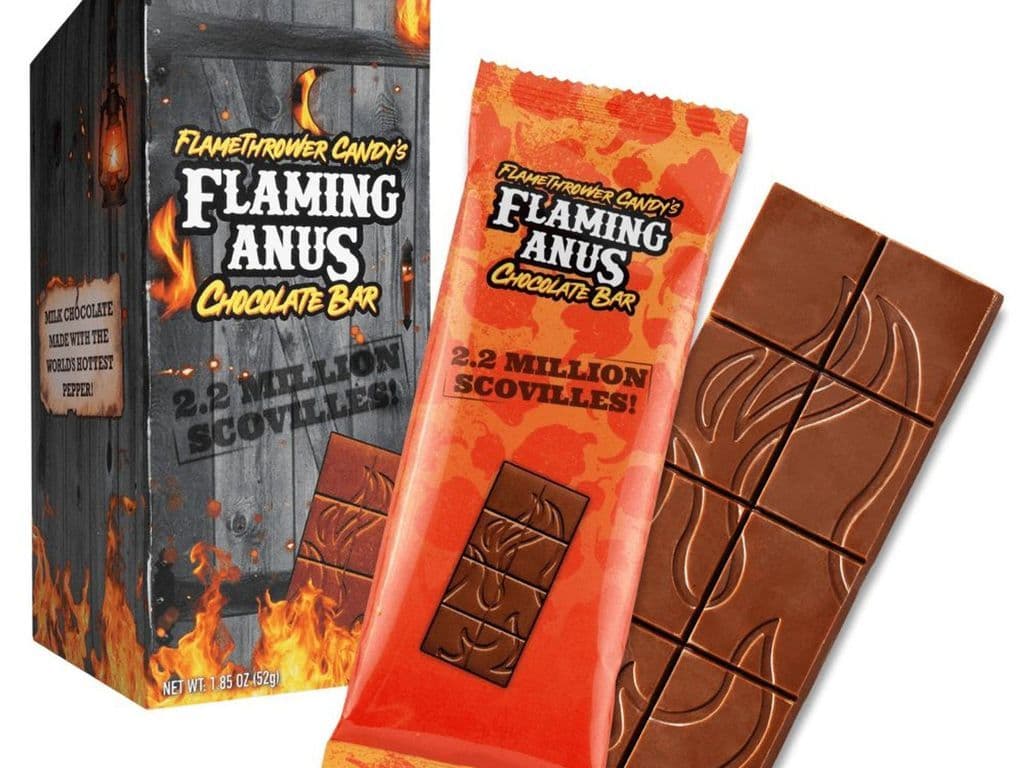 Flaming Anus Chocolate Bar