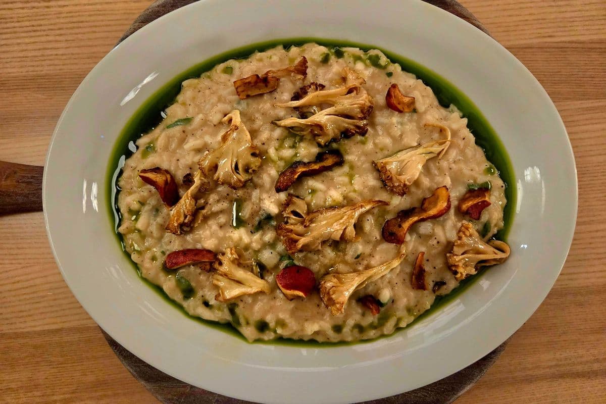 Roasted Sunchoke Risotto