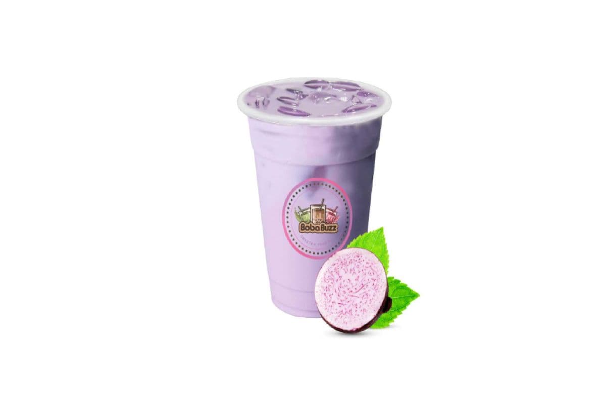 Taro Bubble Milk Tea (with Tapioca)