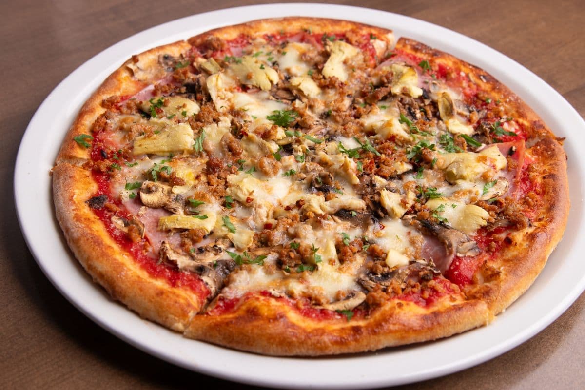 Small Capricciosa Pizza