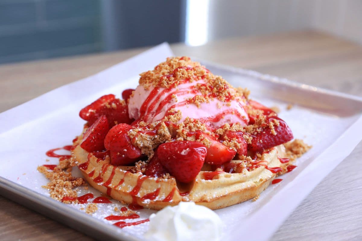 Berry Love Waffle