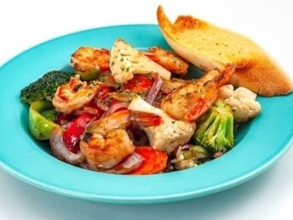 Shrimp Bahama Mama Stir Fry