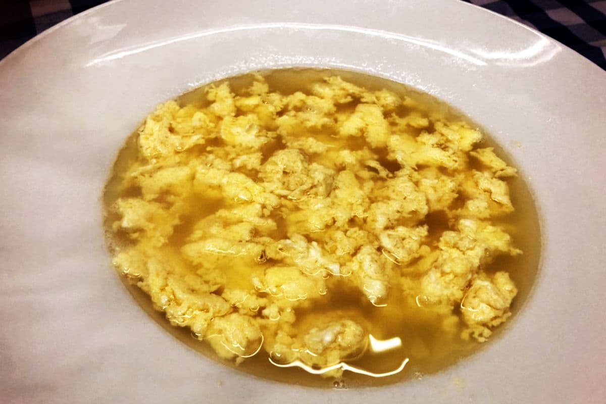 Stracciatella Soup