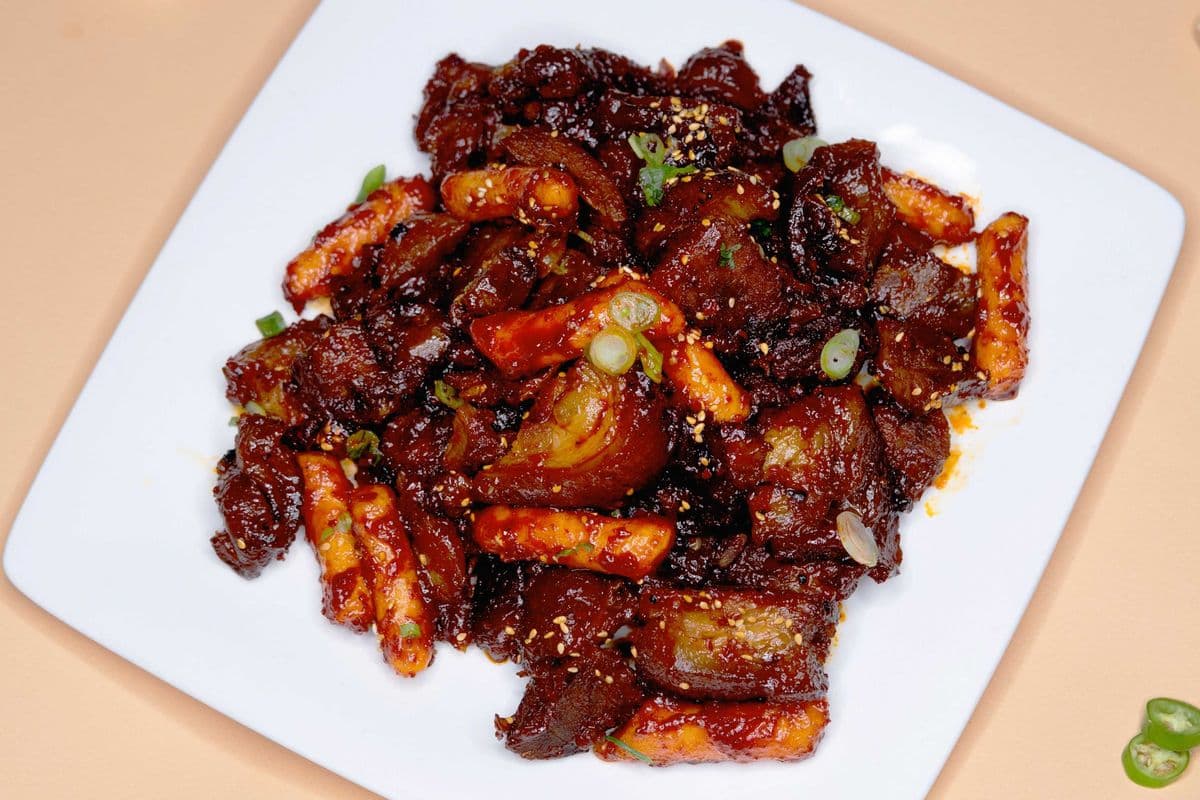 Hot Grilled Smoked Pork Hock(직화불족발)