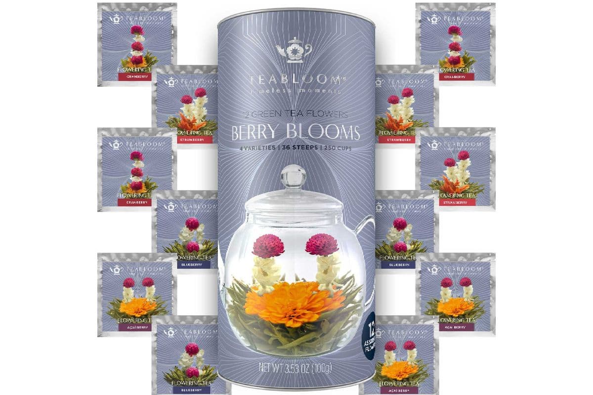 Berry Blooms Green Tea