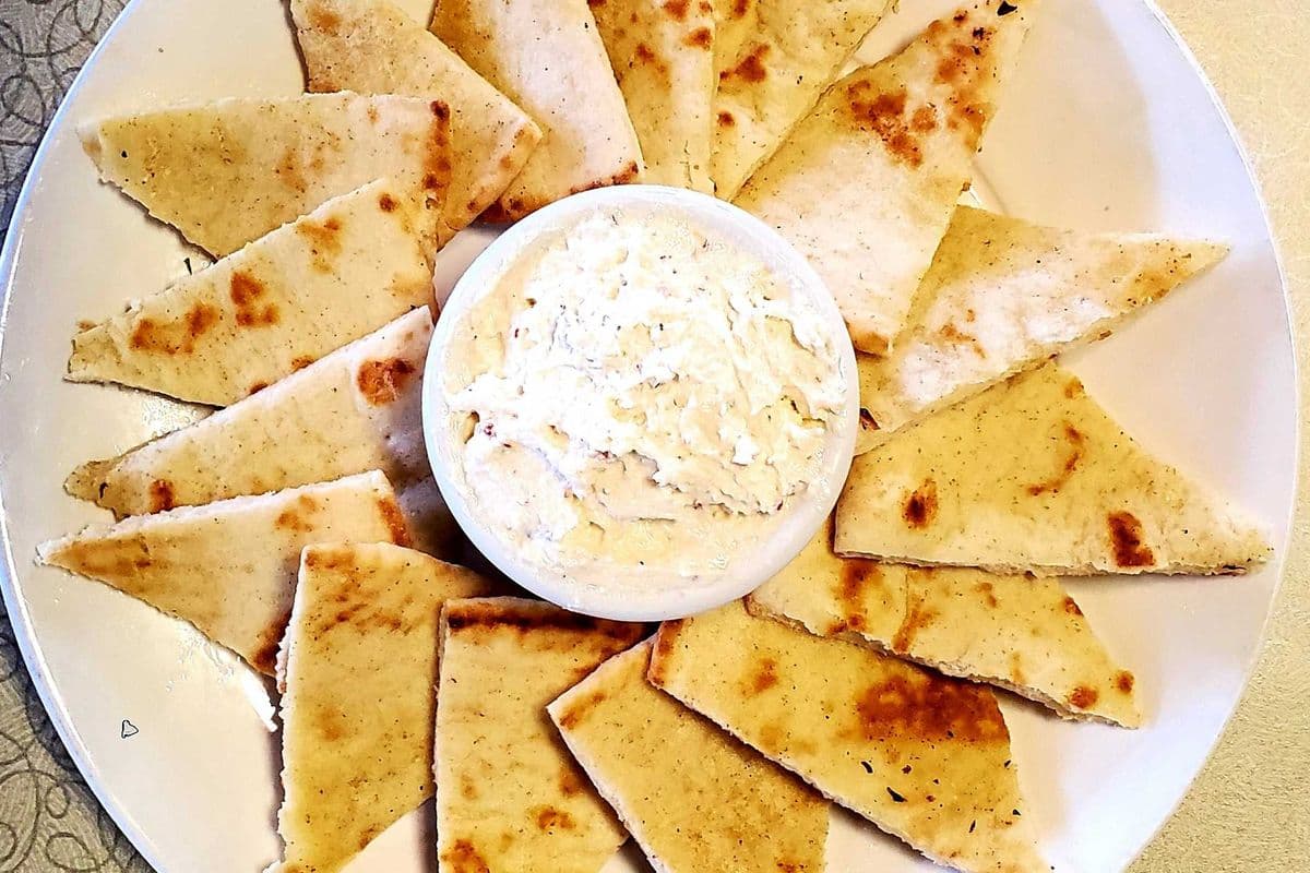 Tirokafteri and Pita Bread