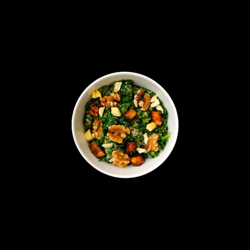 Roasted Sweet Potato, Kale & Quinoa
