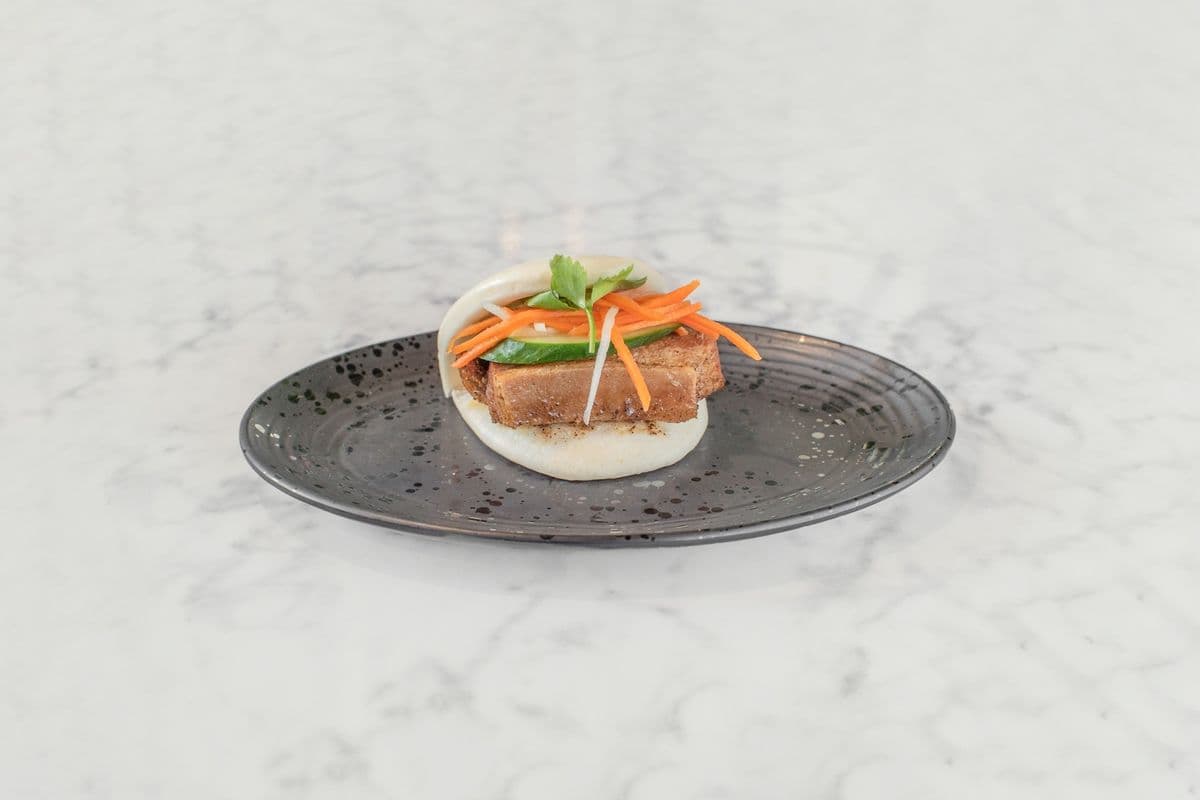 30. Five Spice Pork Belly Bao