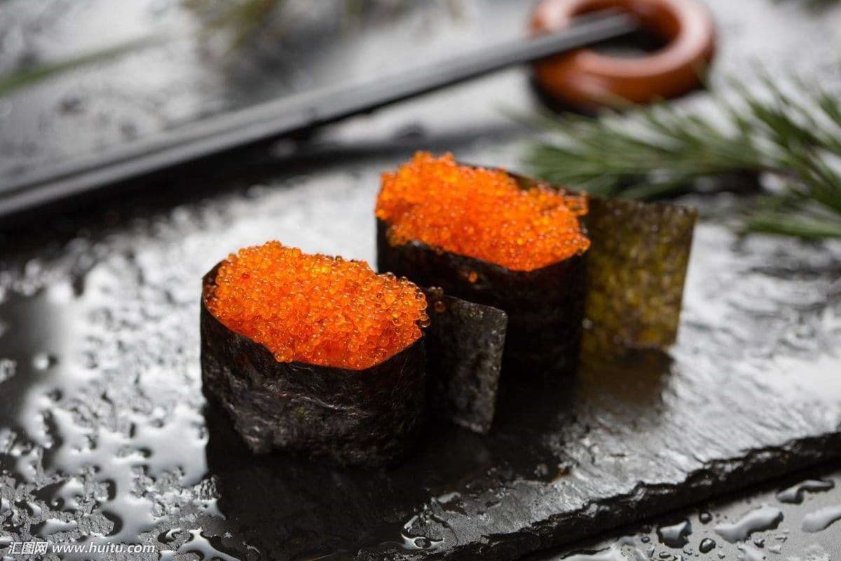 Masago (Smelt Fish Egg) Nigiri (2 pcs)
