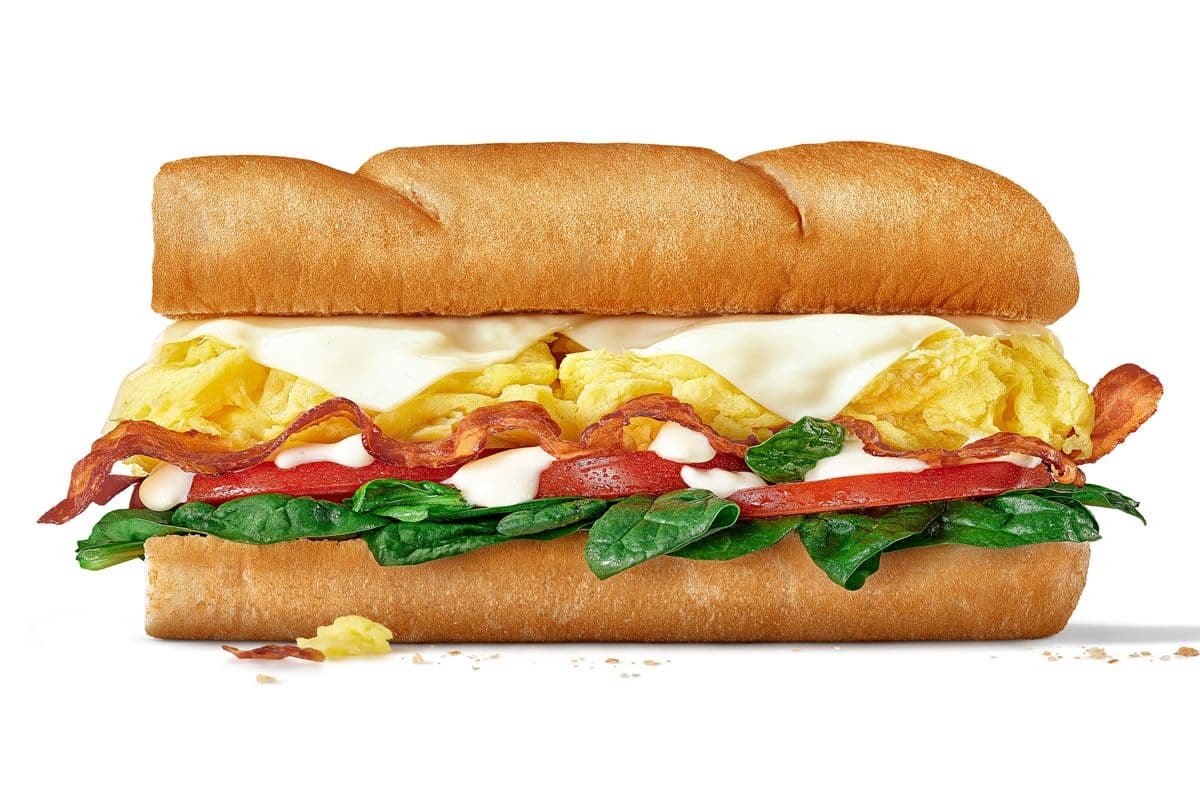 Œuf et bacon 6" / 6" Egg & Bacon Sub (450 Cals)