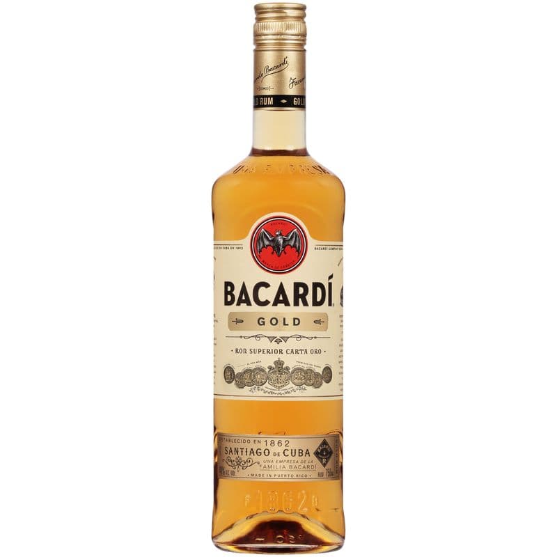Bacardi Gold Rum *$1.50 OFF!* (1 x 750 ml)