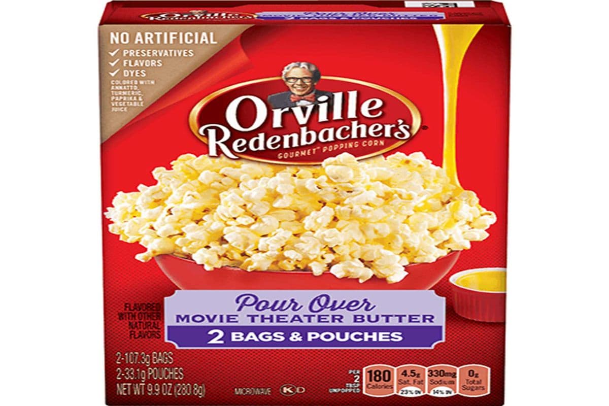 ORVILLE REDENBACHER POPCORN EXTRA BUTTERY