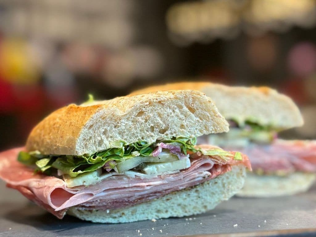 Mortadella Sandwich