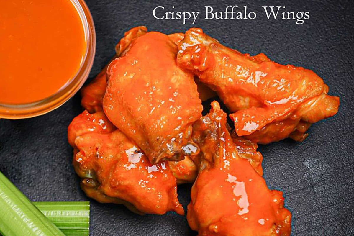 Crispy Buffalo Wings(5 Pc)