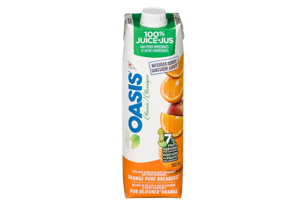 Oasis Orange 100 Juice Blend (950 ml)