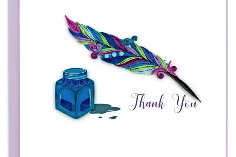 Quill & Ink Thank You Card TY008
