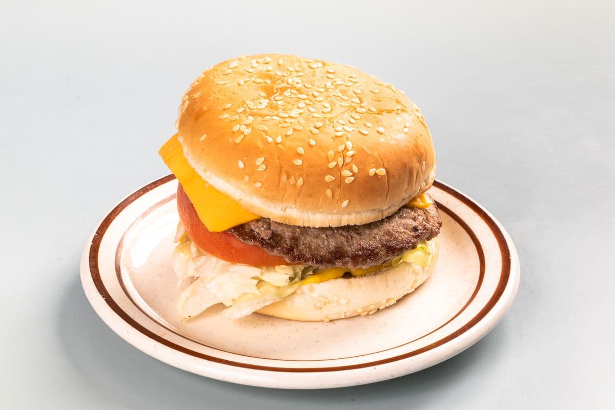 Hamburger au fromage / Cheeseburger