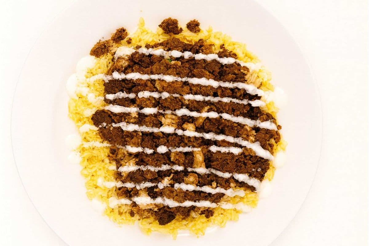 Alley Beef on Rice
